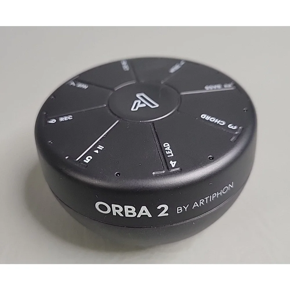 Artiphon Orba 2 Handheld Digital Synthesizer 8-Key MIDI Controller with Case - Picture 2 of 6